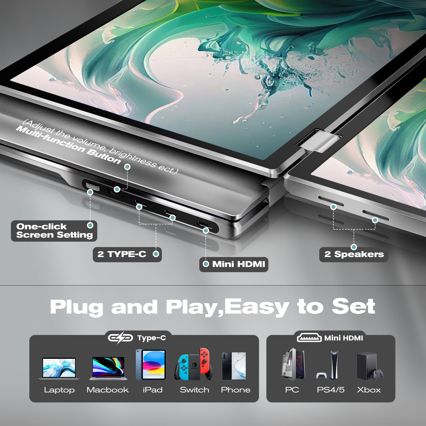 Amazon.com: KEFEYA Laptop Screen Extender, 15.6